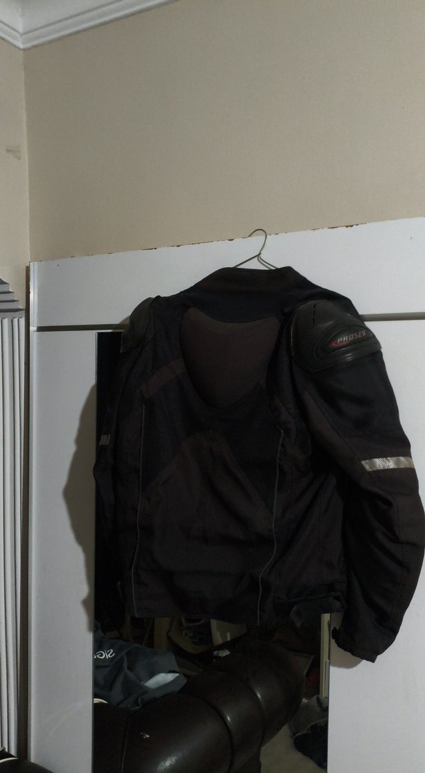 Siyah Deri Biker Ceket, Kemerli, motorsiklet ceketi - Görsel 4