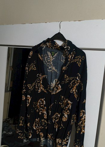 Desenli Bol Kesim Erkek Gömlek - Görsel 2