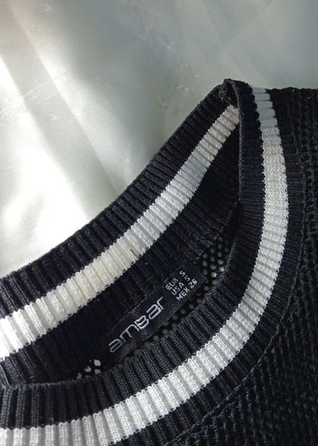 Siyah File Tişört - Görsel 2