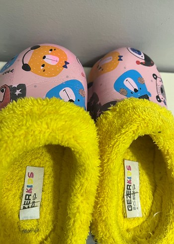 Renkli Ayı Desenli Çocuk Terlik - Görsel 6