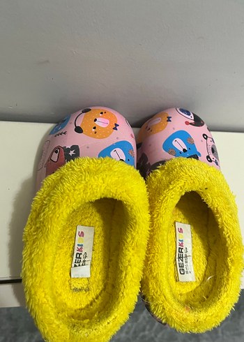 Renkli Ayı Desenli Çocuk Terlik - Görsel 7