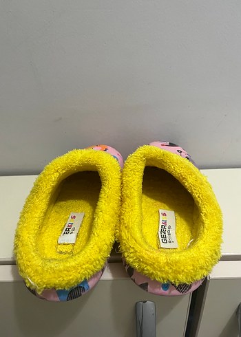 Renkli Ayı Desenli Çocuk Terlik - Görsel 8