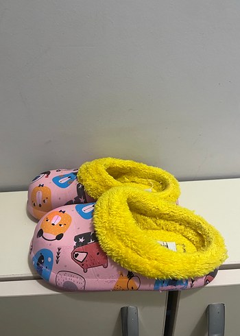 Renkli Ayı Desenli Çocuk Terlik - Görsel 9