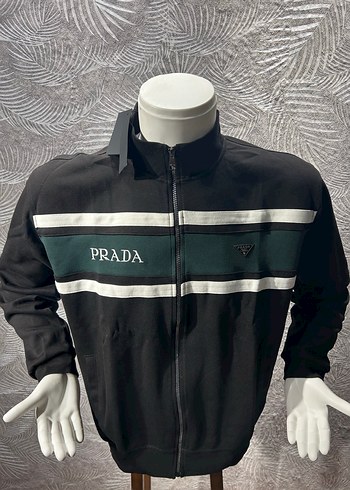 Prada Siyah Fermuarlı Erkek Ceket. - Görsel 3