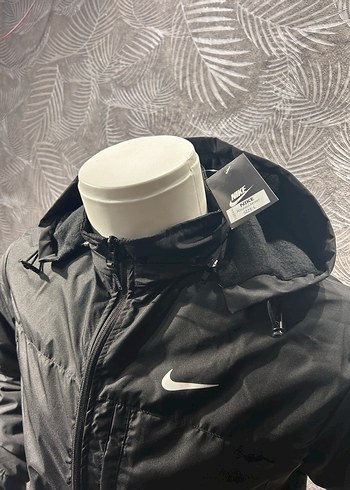 Erkek Siyah Fermuarlı Kapşonlu Yağmurluk Ceket - Görsel 3