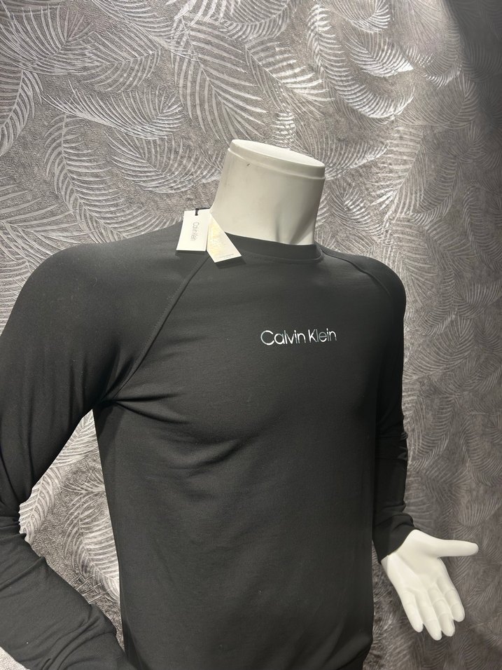 Calvin Klein Erkek Siyah Sweatshirt - Görsel 2