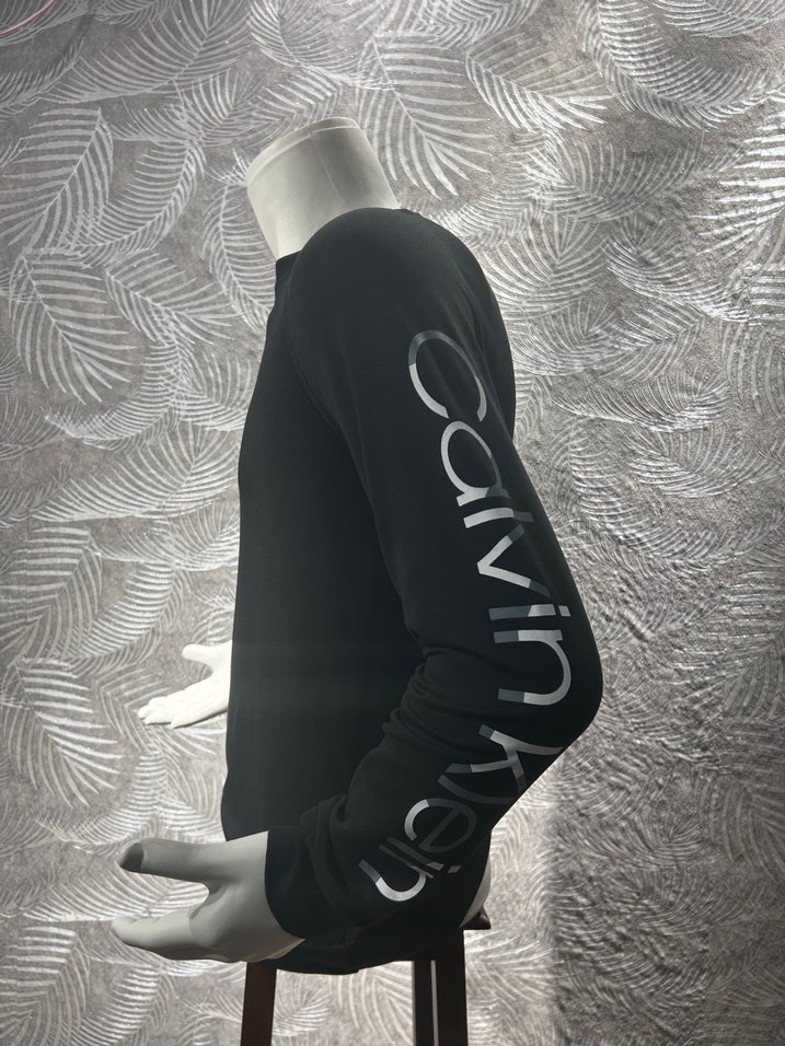 Calvin Klein Erkek Siyah Sweatshirt - Görsel 3