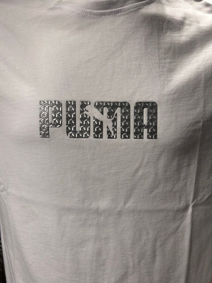 Beyaz Puma Erkek Tişört Her Beden Mevcuttur - Görsel 4