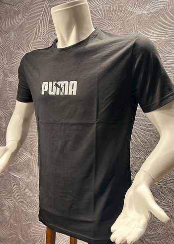Puma Siyah Baskılı Erkek Tişört Her Beden Mevcuttur - Görsel 2
