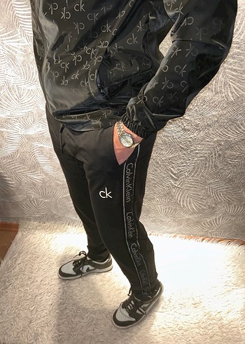 Calvin Klein Siyah Erkek Eşofman Altı Her Bedeni Mevcuttur - Görsel 3