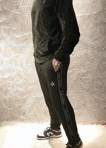 Calvin Klein Siyah Erkek Eşofman Altı Her Bedeni Mevcuttur - Görsel 2