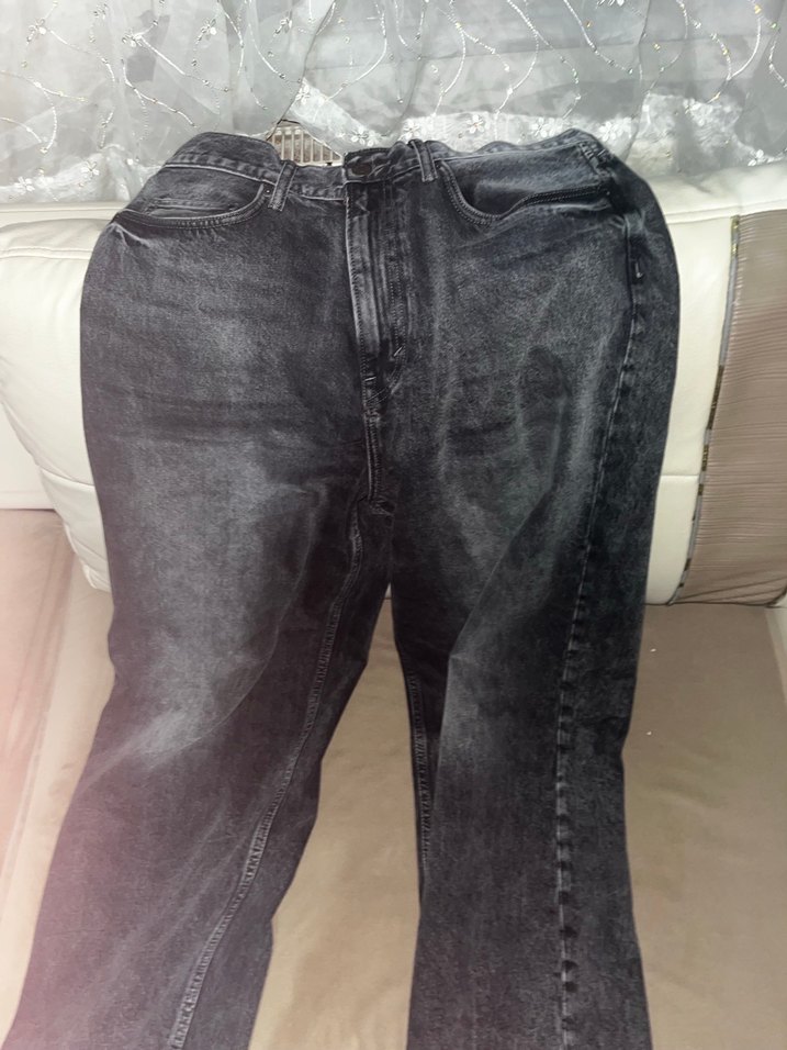 Siyah H&M Baggy Jean Erkek Pantolon - Görsel 2
