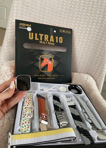 Camel Renkli ULTRA10 Akıllı Saat - Görsel 5