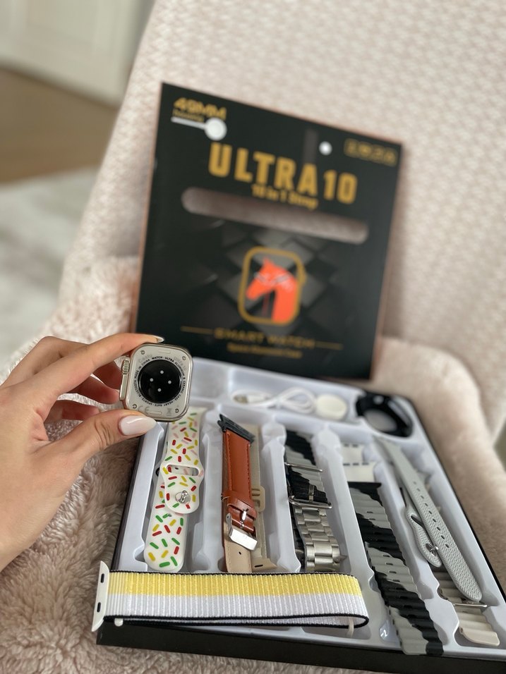 Camel Renkli ULTRA10 Akıllı Saat - Görsel 3