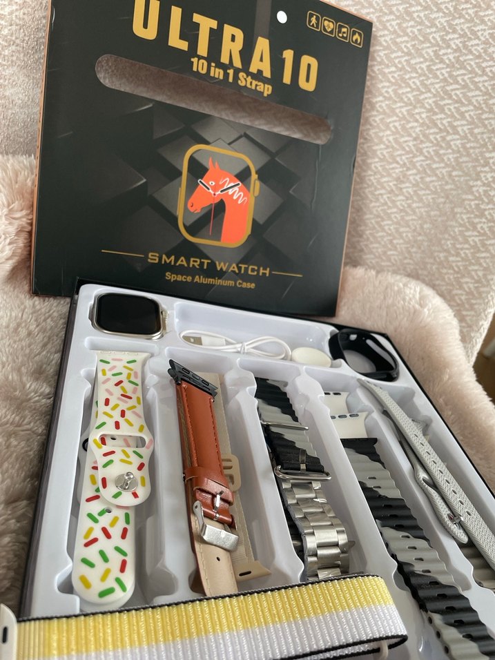 Camel Renkli ULTRA10 Akıllı Saat - Görsel 2