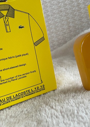 Lacoste Sarı Erkek Parfümü - Görsel 4