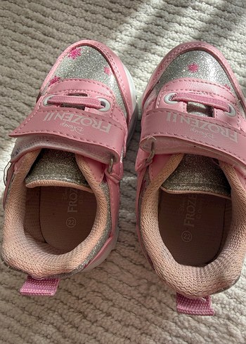 Kız Çocuk Pembe Velcro Spor Ayakkabı - Görsel 4