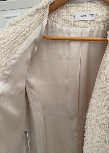 Mango tüvit ceket - Görsel 4