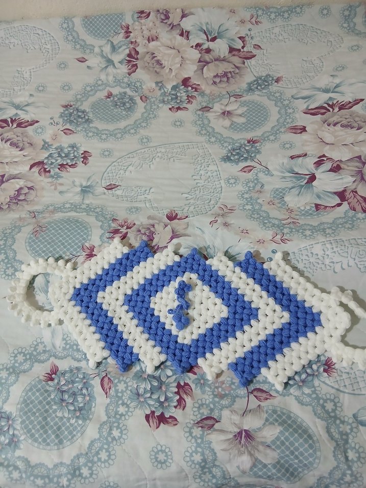 Renkli Örgü Banyo bezi - Görsel 4