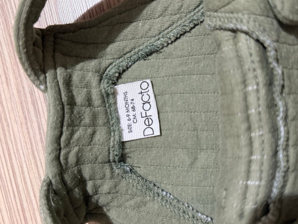 Düğmeli Erkek Keten Tulum - Görsel 2