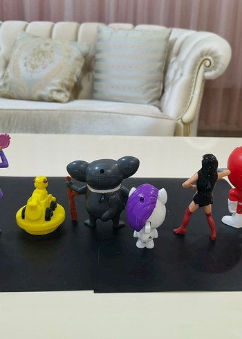 Burger King lisanslı & Karışık Koleksiyonluk Figür Seti (6 Adet) - Görsel 5