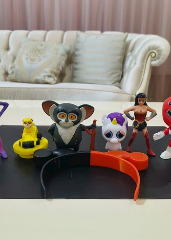 Burger King lisanslı & Karışık Koleksiyonluk Figür Seti (6 Adet) - Görsel 2