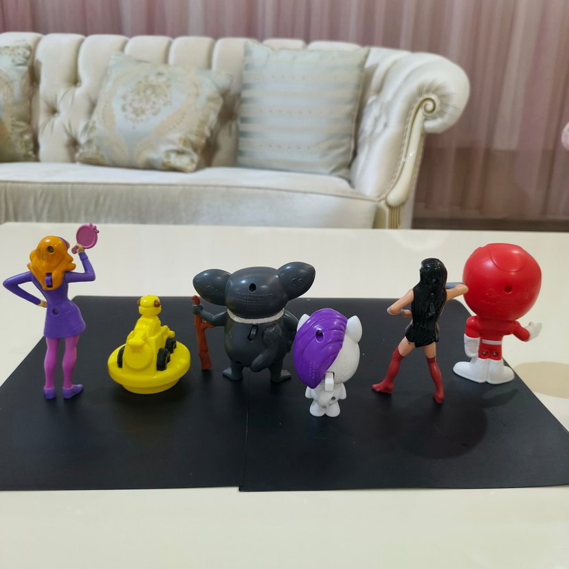Burger King lisanslı & Karışık Koleksiyonluk Figür Seti (6 Adet) - Görsel 5