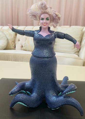 Disney Ursula Bebek Figür (Mattel HLX12) - Orijinal - Görsel 5