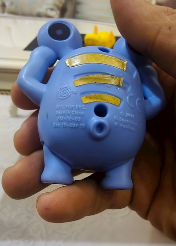 Burger King 2019 Pokemon Figür Seti (Loudred, Arcanine, Psyduck) - Görsel 6