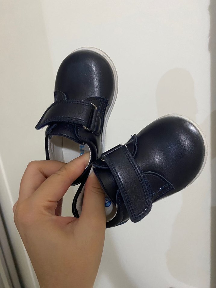 Hello Baby Mavi Erkek Bebek İlk Adım Ayakkabısı - Görsel 4