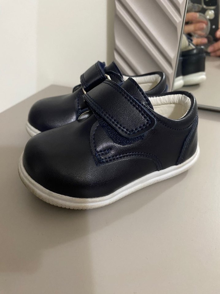 Hello Baby Mavi Erkek Bebek İlk Adım Ayakkabısı - Görsel 3