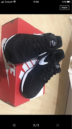 Orijinal Nike spor ayakkabı