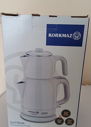 Korkmaz Çay Makinesi Seti çelik - Görsel 4