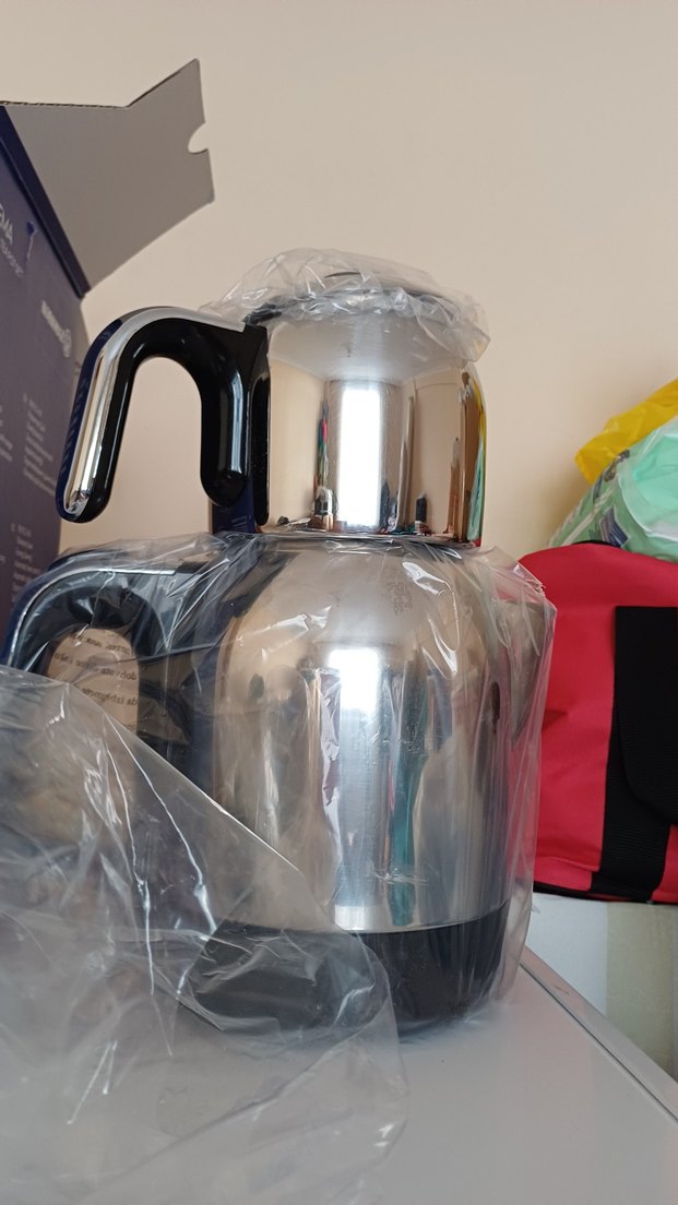 Korkmaz Çay Makinesi Seti çelik - Görsel 2