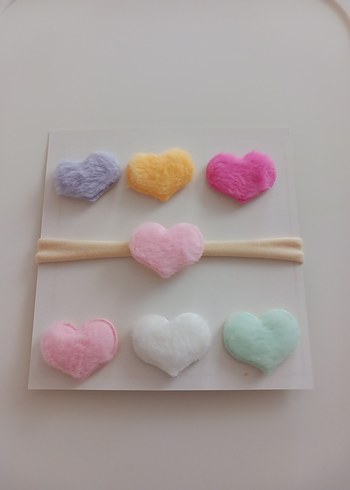 Az saçlı bebek tokası veya bandana - Görsel 3