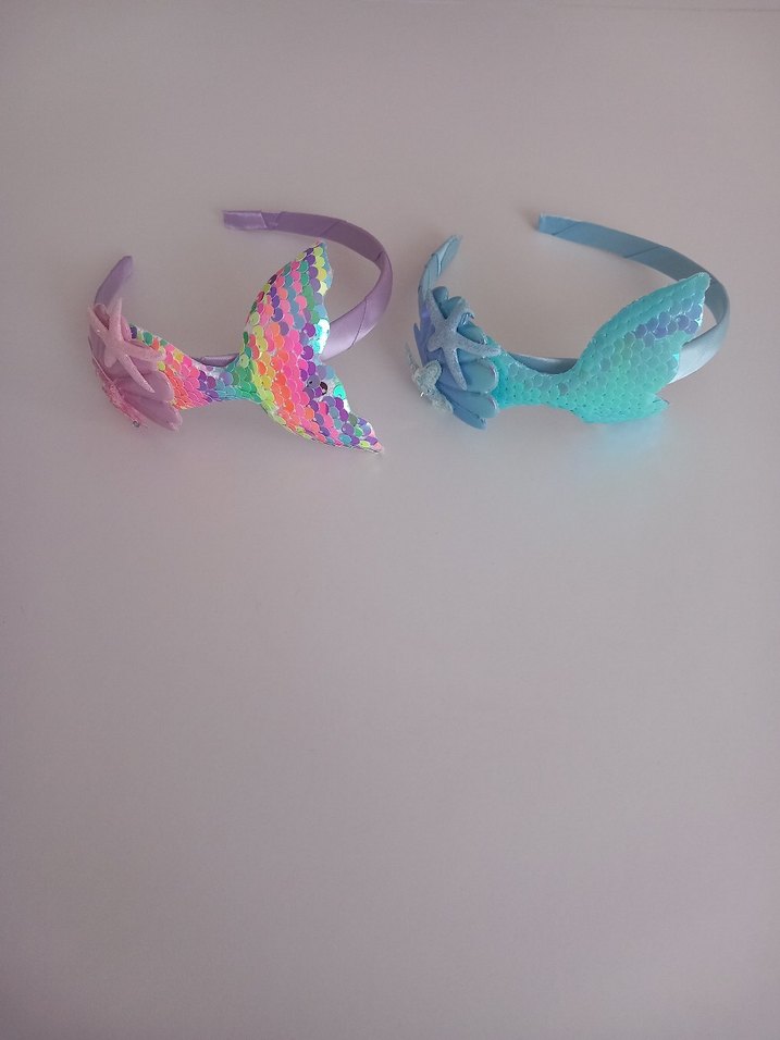 Renkli Pullu Deniz Kızı Taç - Görsel 5