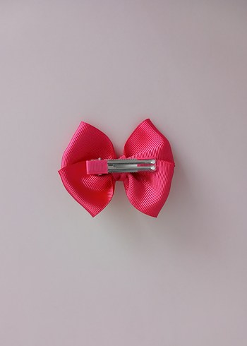 Pembe Fiyonk Detaylı Saç Tokası - Görsel 2