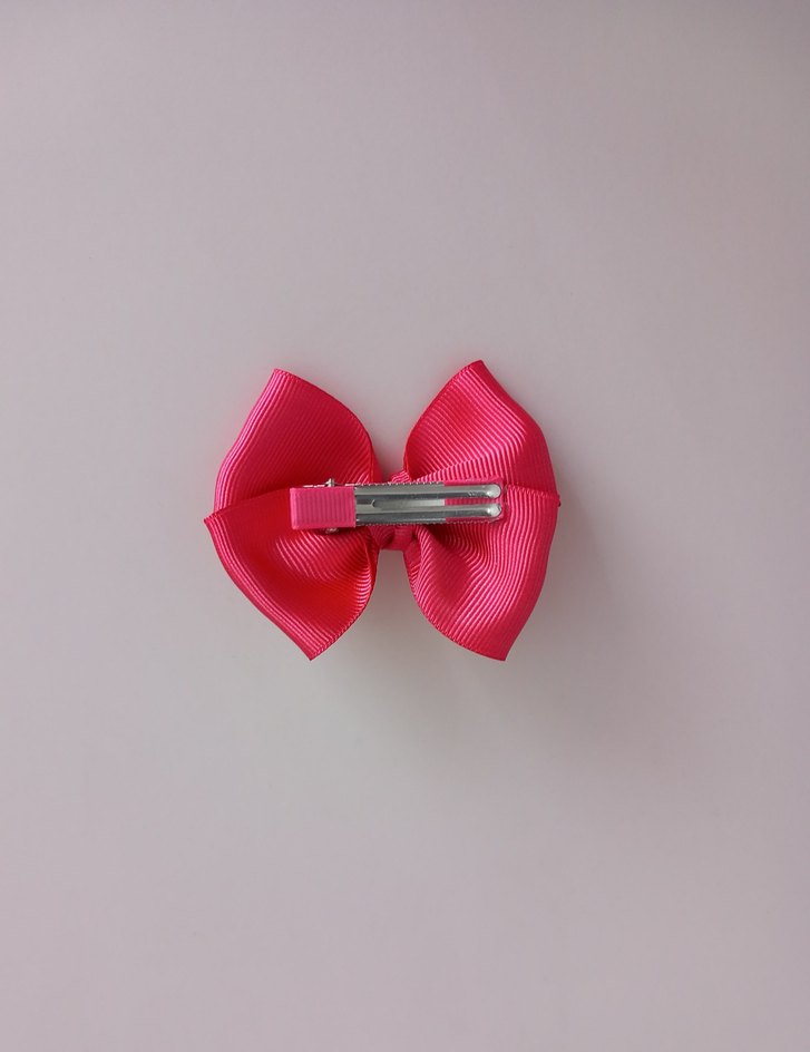 Pembe Fiyonk Detaylı Saç Tokası - Görsel 2