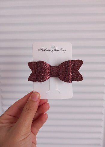 Simli Fiyonk Saç Tokası - Görsel 2