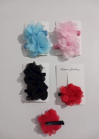 Lazer çiçekli toka - Görsel 2