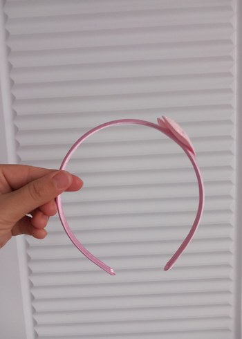 Nakışlı Kalp Detaylı Pembe Taç - Görsel 3