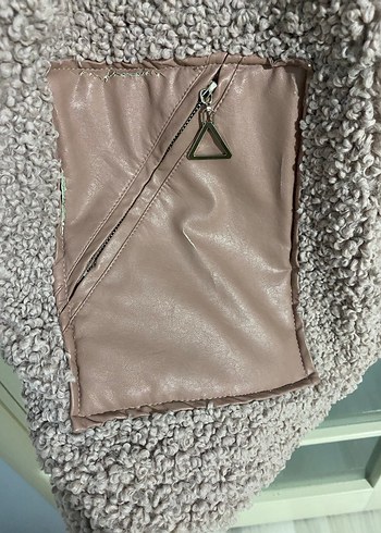 Bej Peluş Kadın Midi Ceket - Görsel 2