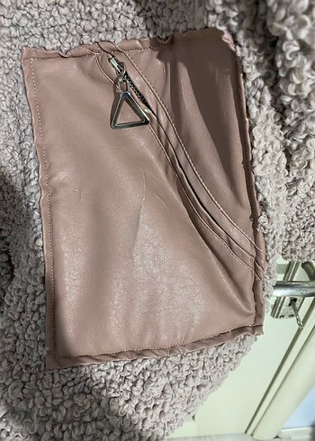 Bej Peluş Kadın Midi Ceket - Görsel 3