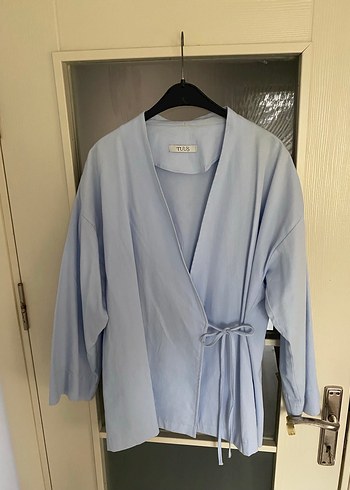 Bebe mavisi Tuus marka kimono - Görsel 2