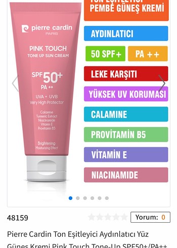 Pierre Cardin Güneş Kremi 30 ve 50+ SPF - Görsel 3