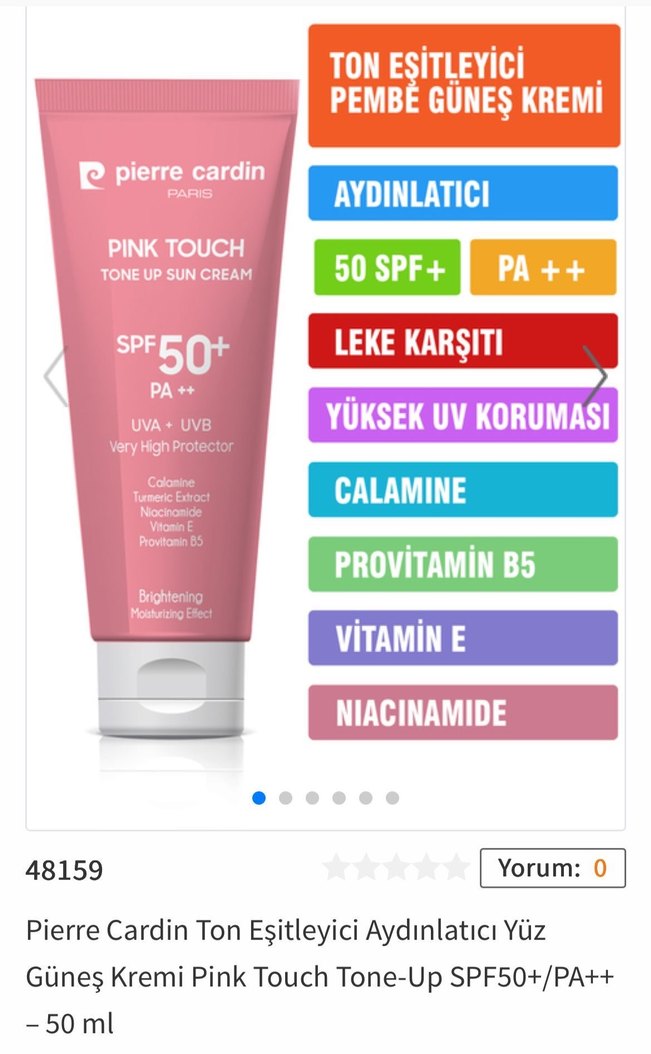 Pierre Cardin Güneş Kremi 30 ve 50+ SPF - Görsel 3