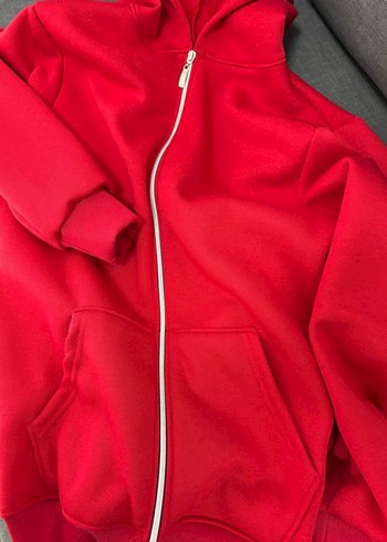 Fermuarlı Unisex Sweatshirt - Görsel 2