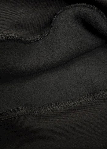 Siyah Kapüşonlu Unisex Sweatshirt - Görsel 4