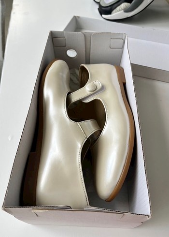 Kız Çocuk Tokalı Babet Ayakkabı - Görsel 5