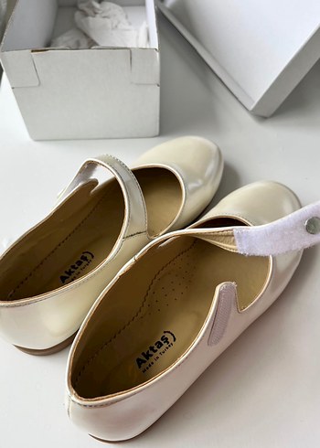 Kız Çocuk Tokalı Babet Ayakkabı - Görsel 3